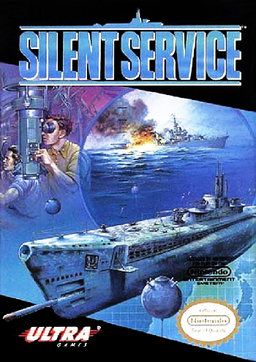 Silent Service (Europe) box art